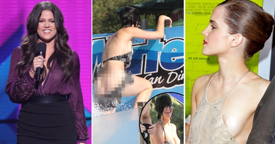 Khloe Kardashian, Katy Perry, Emma Watson Khloe Kardashian, Katy Perry, Emma Watson